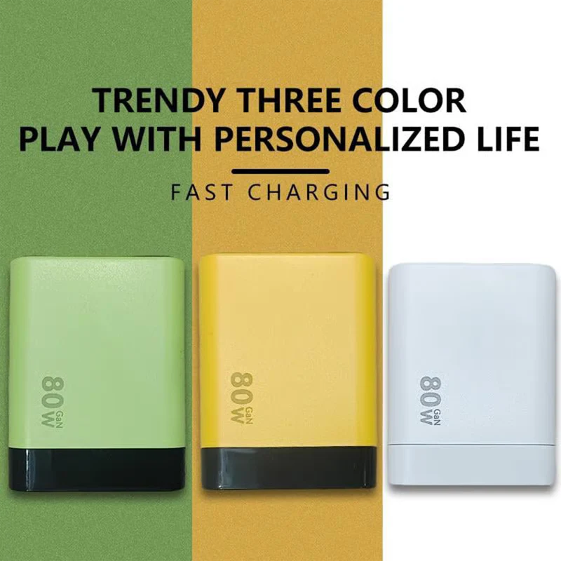 The PowerFlow 80W Charger - Fast Charging for All Things + 50% OFF