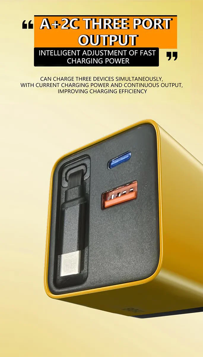 The PowerFlow 80W Charger - Fast Charging for All Things + 50% OFF - Image 2