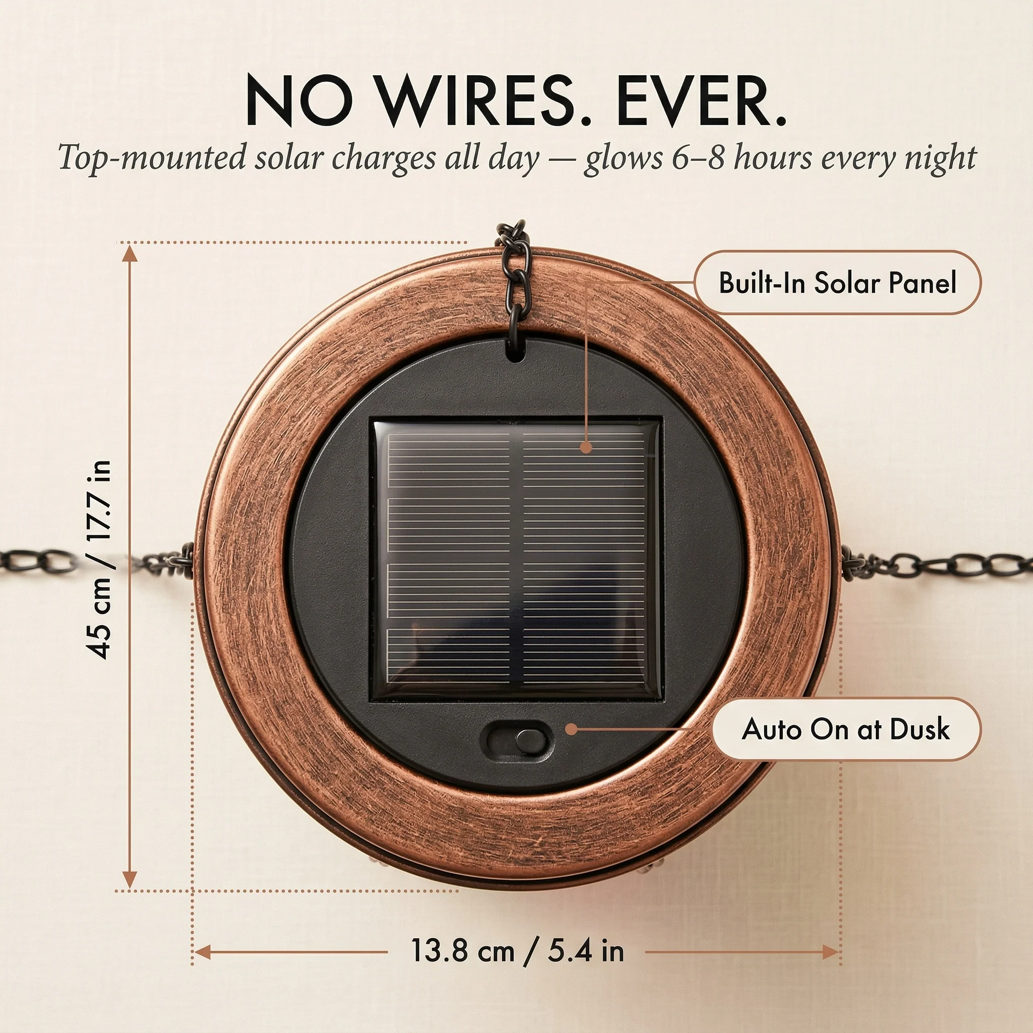 Amberwick™ – Solar Fire-Glow Hot Air Balloon Hanging Lantern +50% OFF - Image 6