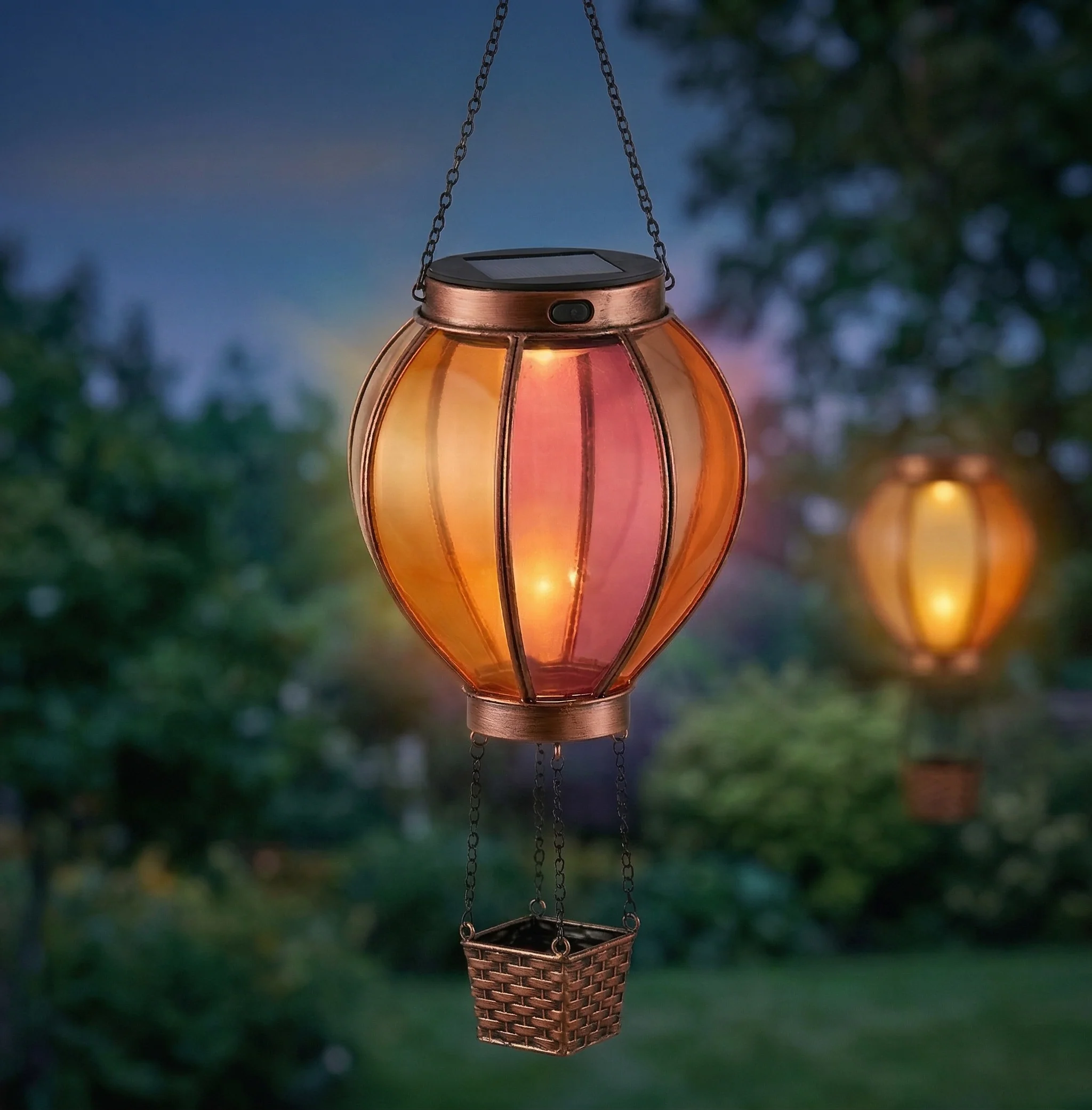 Amberwick™ – Solar Fire-Glow Hot Air Balloon Hanging Lantern +50% OFF - Image 9