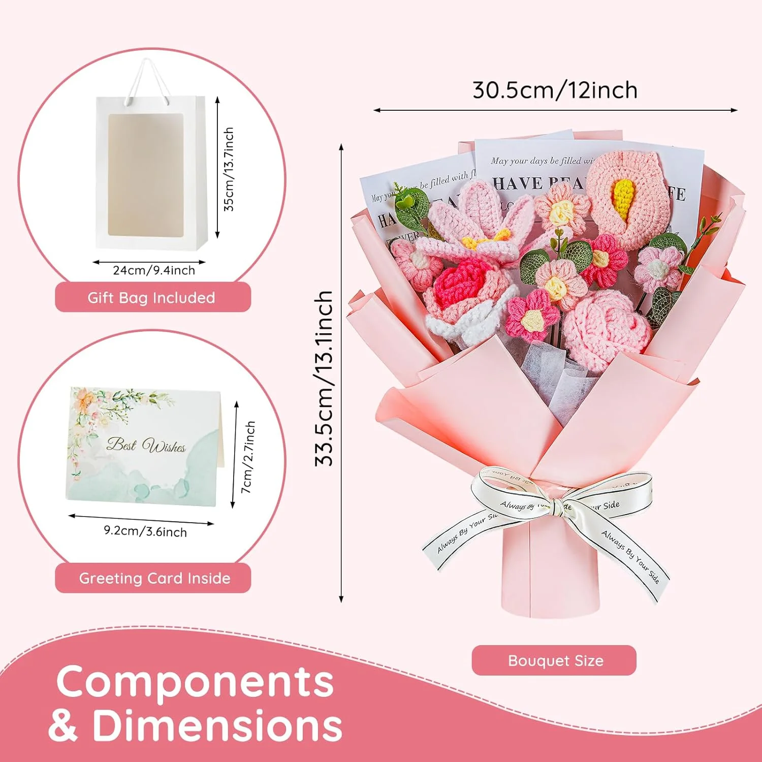 Heirloom™ – Handcrafted 13-Piece Crochet Flower Bouquet + 50% OFF - Image 10