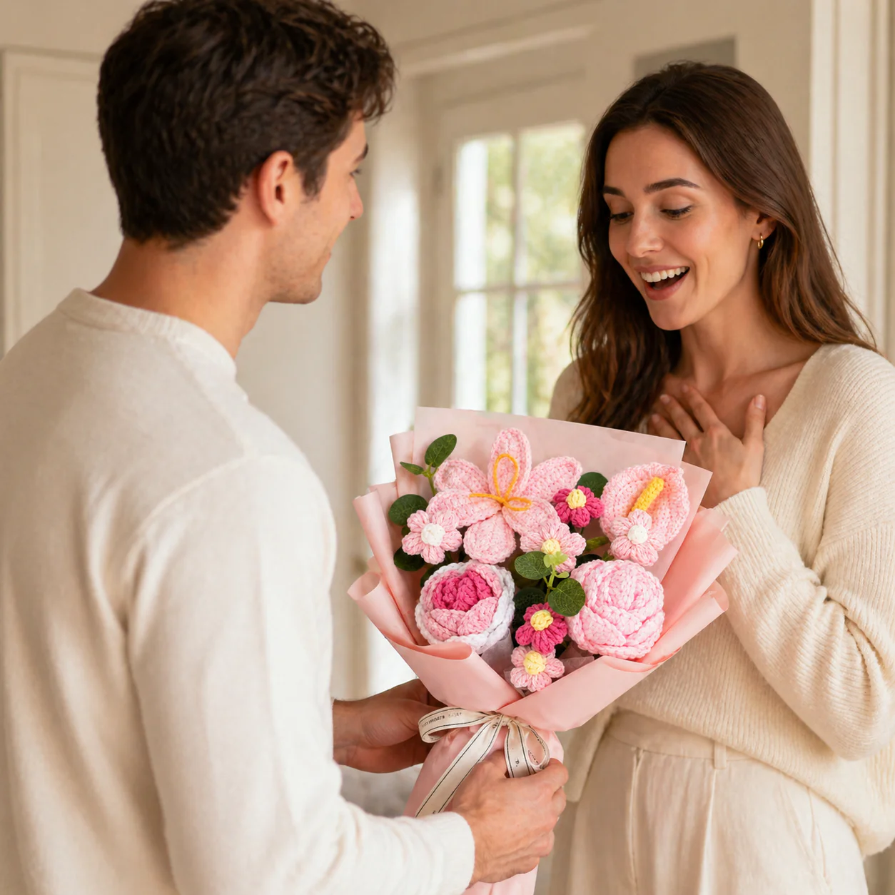 Heirloom™ – Handcrafted 13-Piece Crochet Flower Bouquet + 50% OFF - Image 12