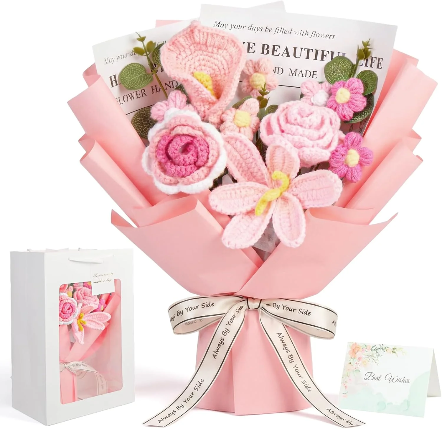 Heirloom™ – Handcrafted 13-Piece Crochet Flower Bouquet + 50% OFF - Image 13