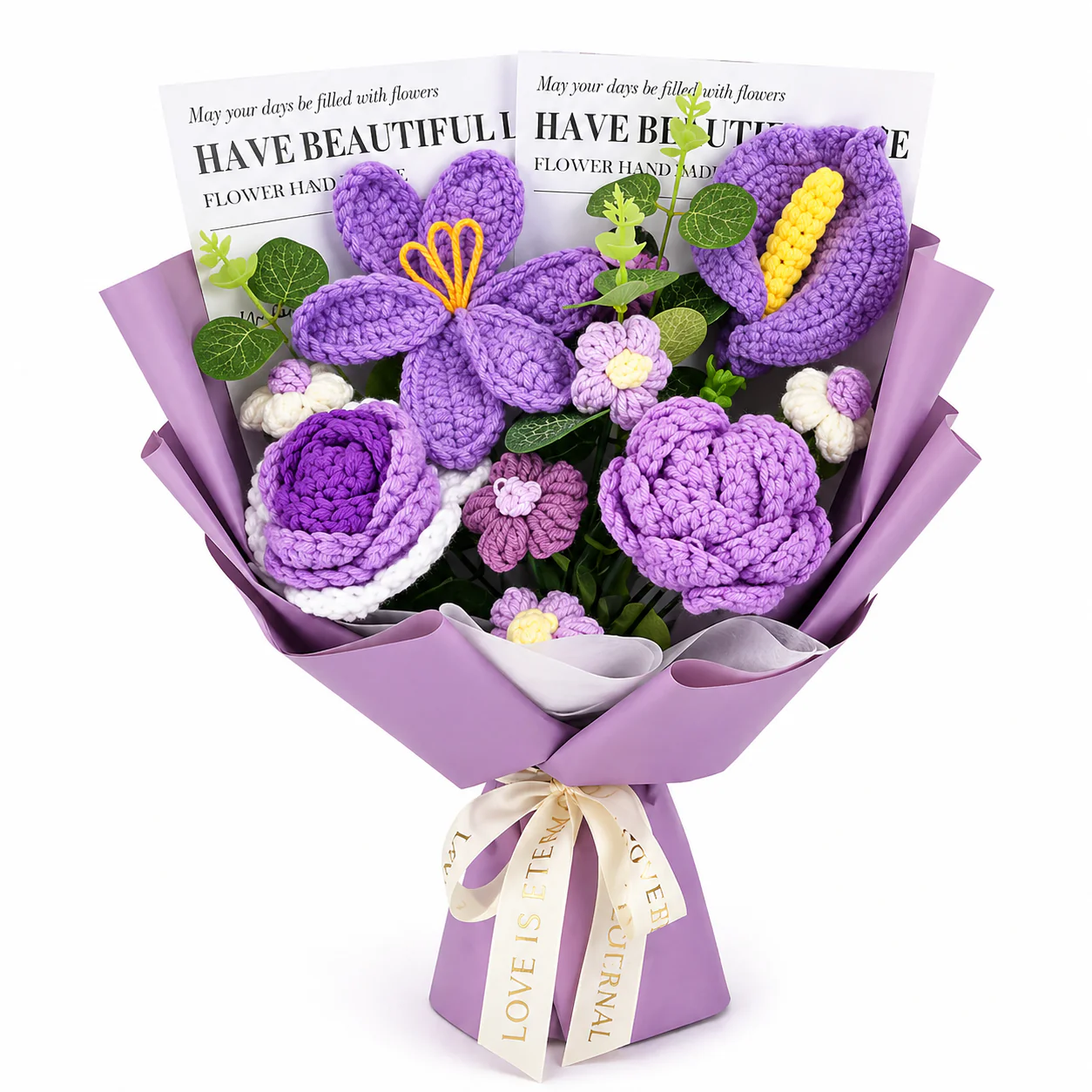 Heirloom™ – Handcrafted 13-Piece Crochet Flower Bouquet + 50% OFF - Image 14