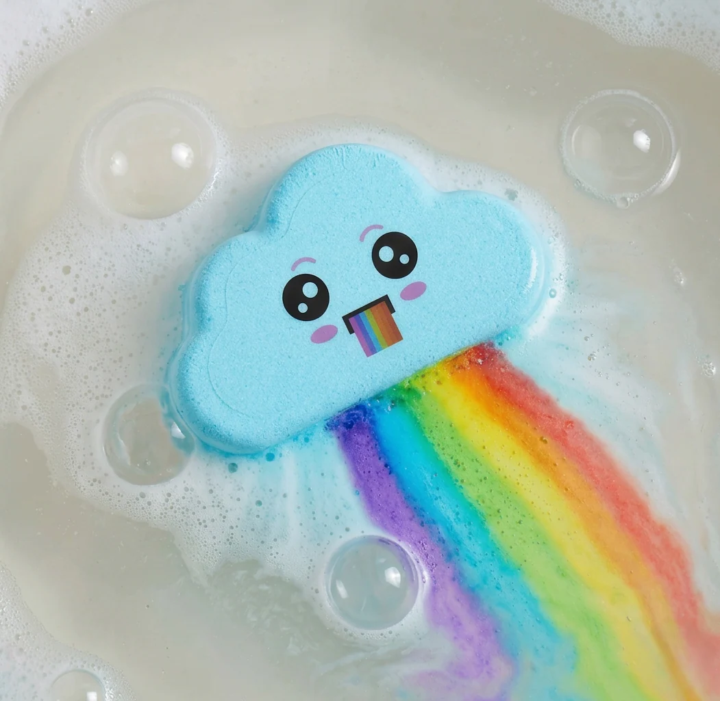 Sudspark™ – Rainbow Cloud Bath Bombs for Kids, Moisturizing & Skin-Safe+50% OFF - Image 6