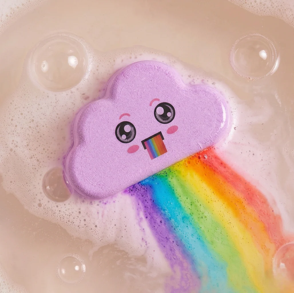 Sudspark™ – Rainbow Cloud Bath Bombs for Kids, Moisturizing & Skin-Safe+50% OFF - Image 8