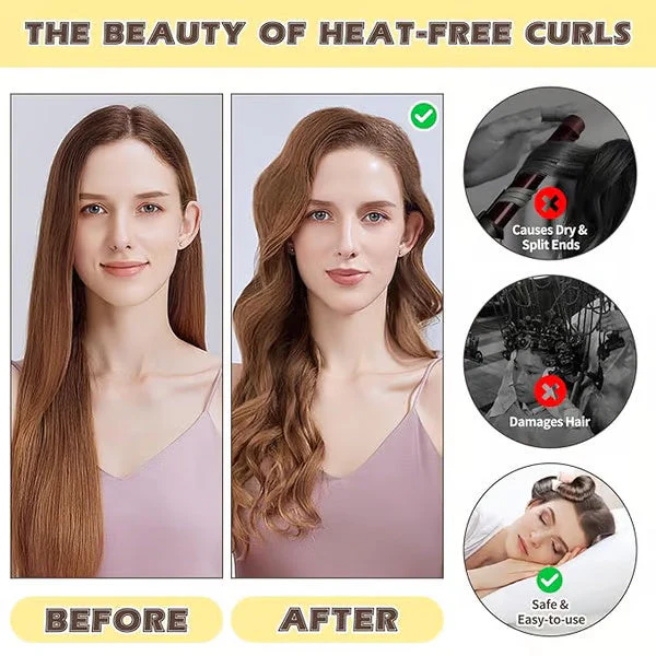 Satin Smooth Curlers - Get effortless curls without heat damage + Buy 1 GET 2 FREE - Image 3