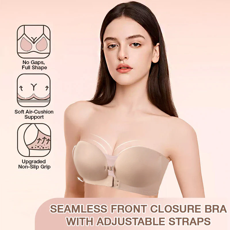 Cradela™ – Seamless Front-Closure Wireless Bra with Convertible Straps + 50% OFF - Image 3