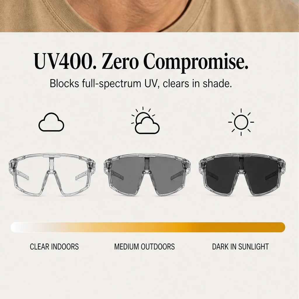 Aperion™ – UV400 Photochromic Polarized Sport Sunglasses + 50% OFF - Image 11