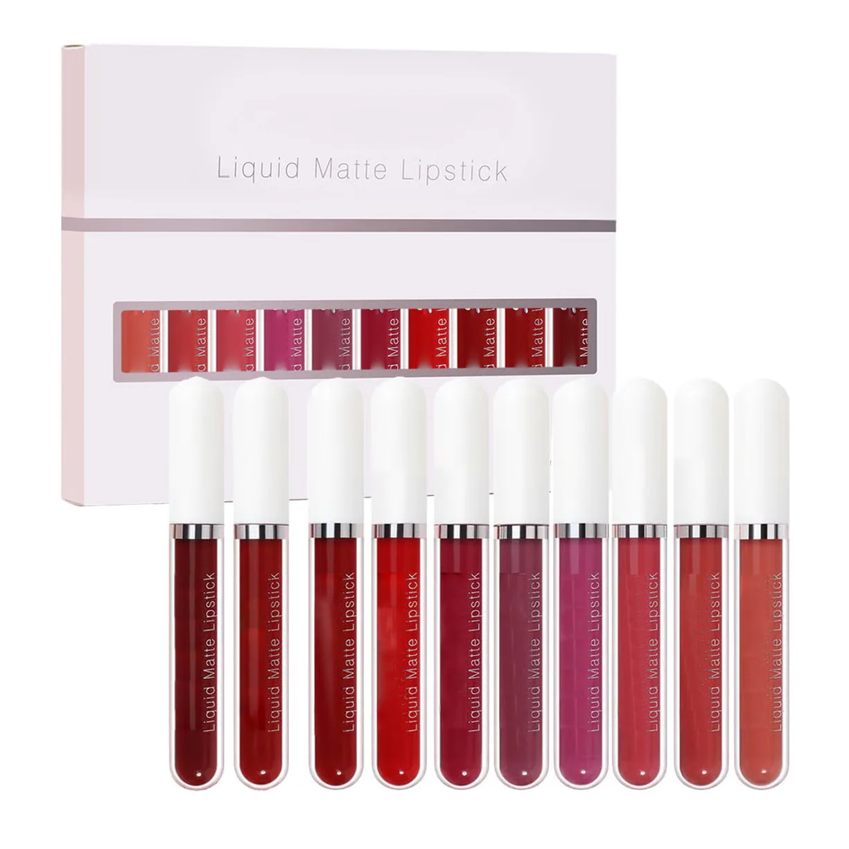 The AuraVelvet Liquid Lipstick Set — 18 Colors of Waterproof Matte Perfection + 50% OFF - Image 20