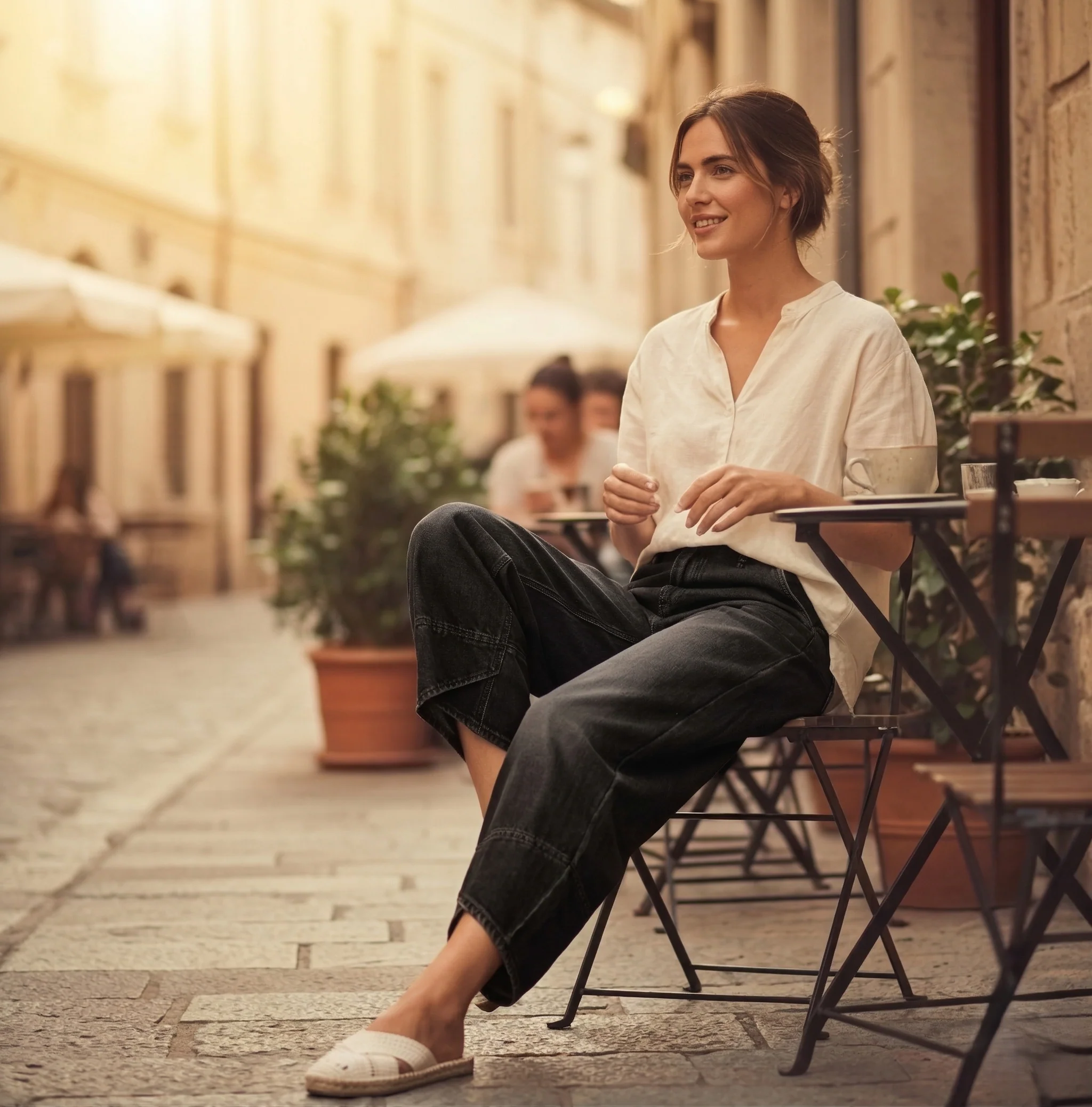 Hemcroft™ – Relaxed Wide-Leg Asymmetric Hem Women's Jeans + 50% OFF - Image 7