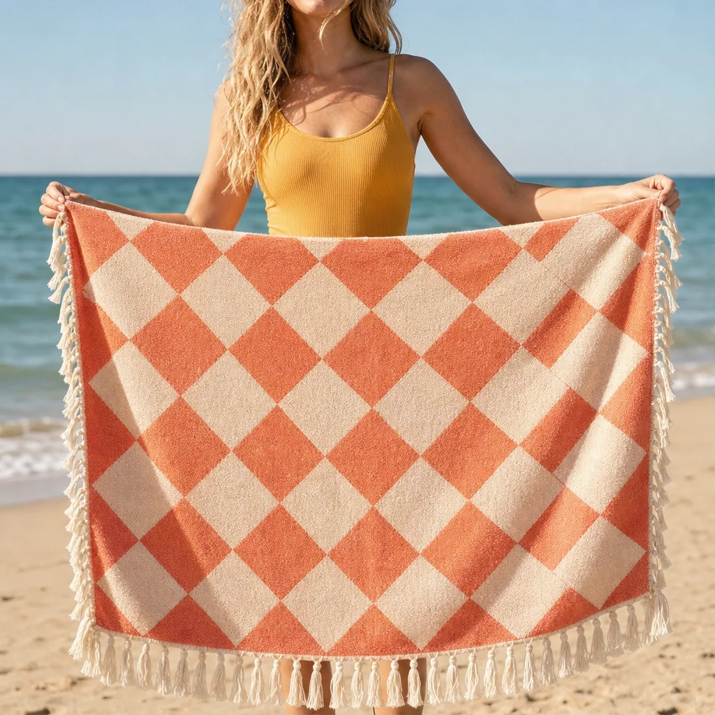 Coveley™ – 2-in-1 Convertible Beach Towel & Drawstring Backpack with Zip Pocket + 50% OFF - Image 12