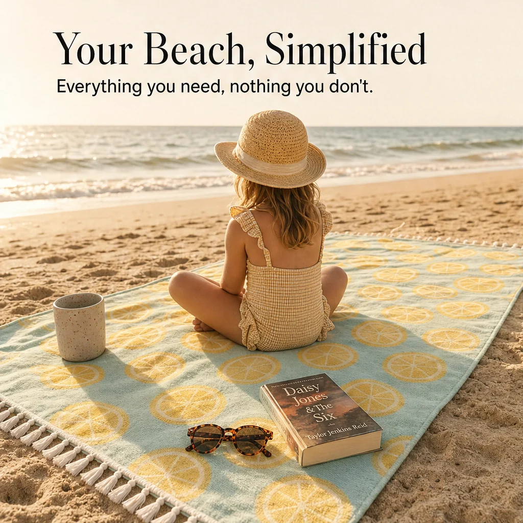 Coveley™ – 2-in-1 Convertible Beach Towel & Drawstring Backpack with Zip Pocket + 50% OFF - Image 3