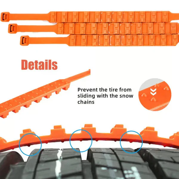 The GripMax PE Tire Chains - Emergency Anti-Skid Grip for Snow, Mud, and Sand + 50% OFF - Image 8