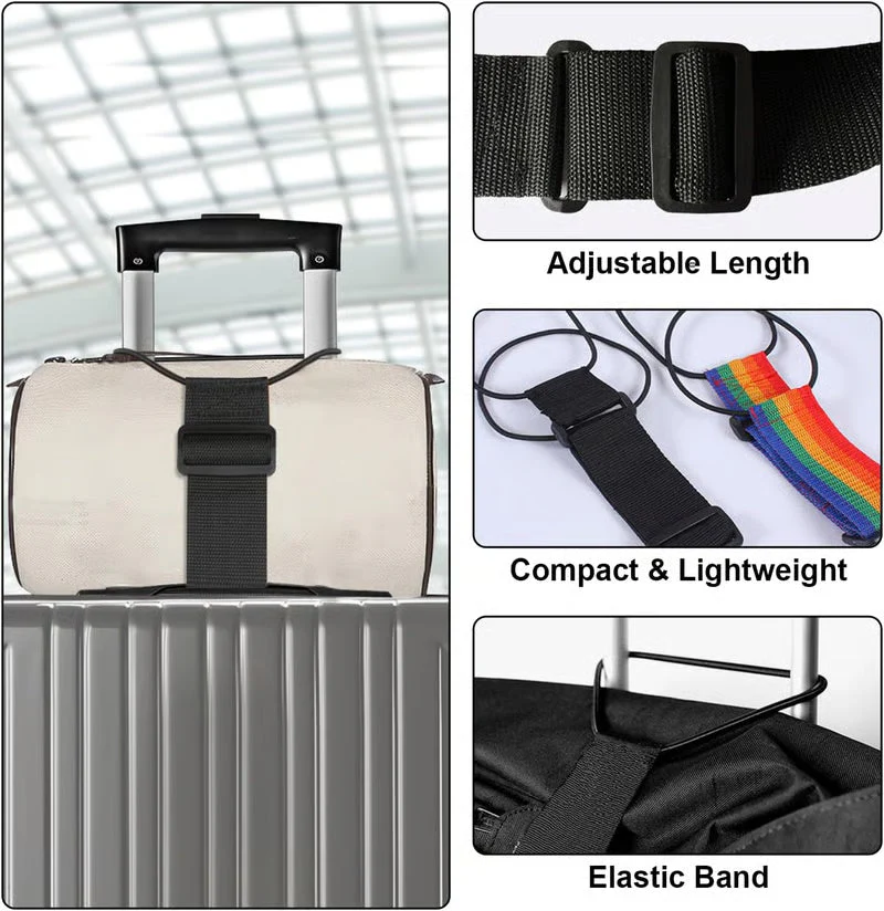 Prism™ – Iridescent Adjustable Luggage Connector Straps (2-Pack) + 50% off - Image 4