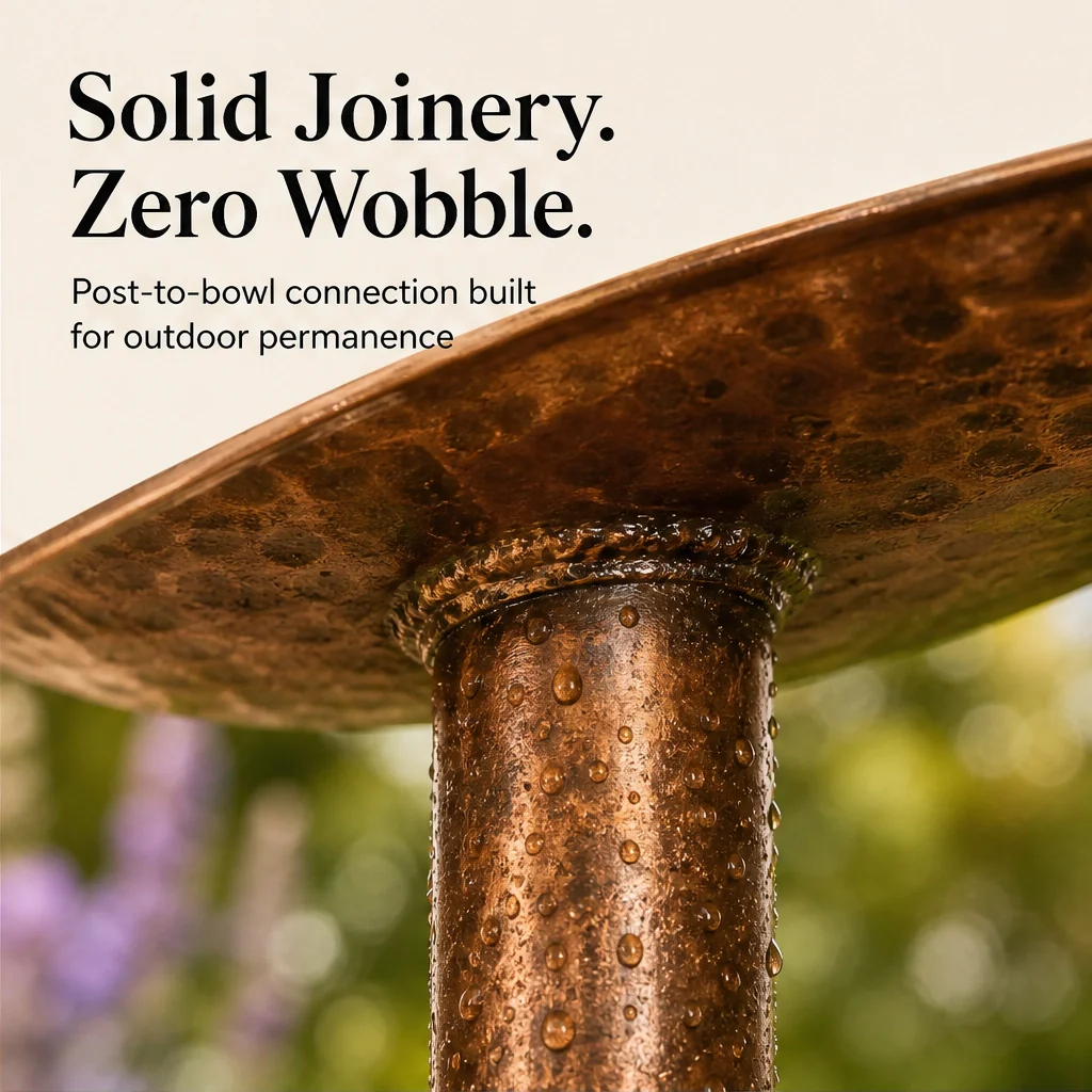 Wrenhollow™ – 3-Tier Rustic Iron Bird Bath & Feeder Garden Stake + 50% OFF - Image 3
