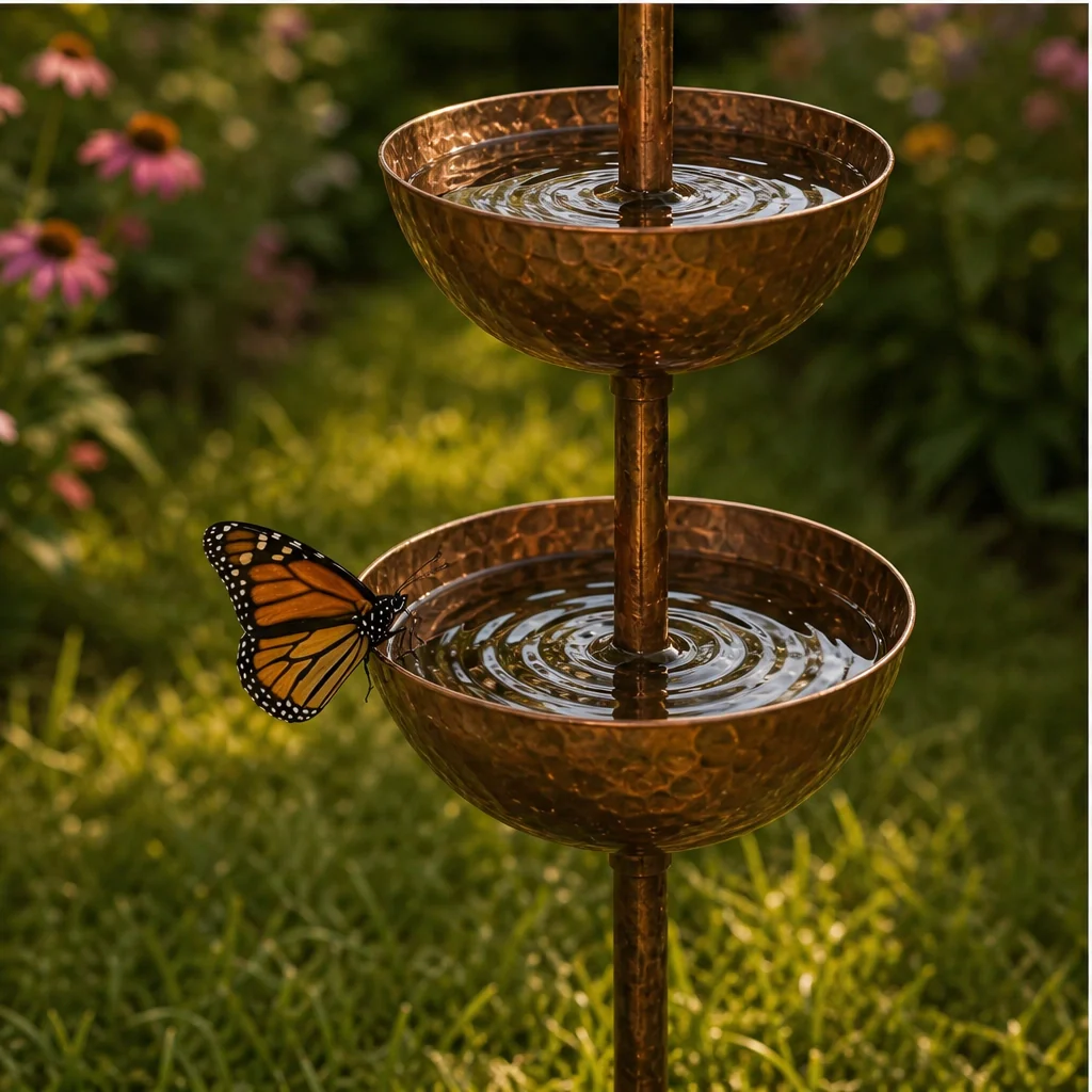 Wrenhollow™ – 3-Tier Rustic Iron Bird Bath & Feeder Garden Stake + 50% OFF - Image 8