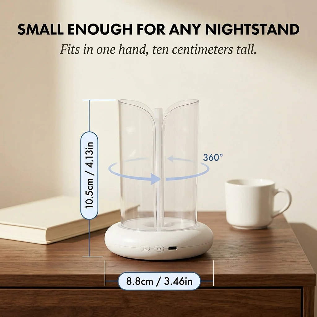 Hushlight™ – Silent 360° UV Mosquito Trap with 8-Color Mood Light +50% OFF - Image 3