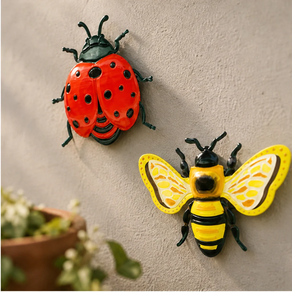 Bloomhaven™ – Weather-Resistant 3D Metal Bee, Butterfly & Ladybug Wall Decor +50% OFF - Image 3