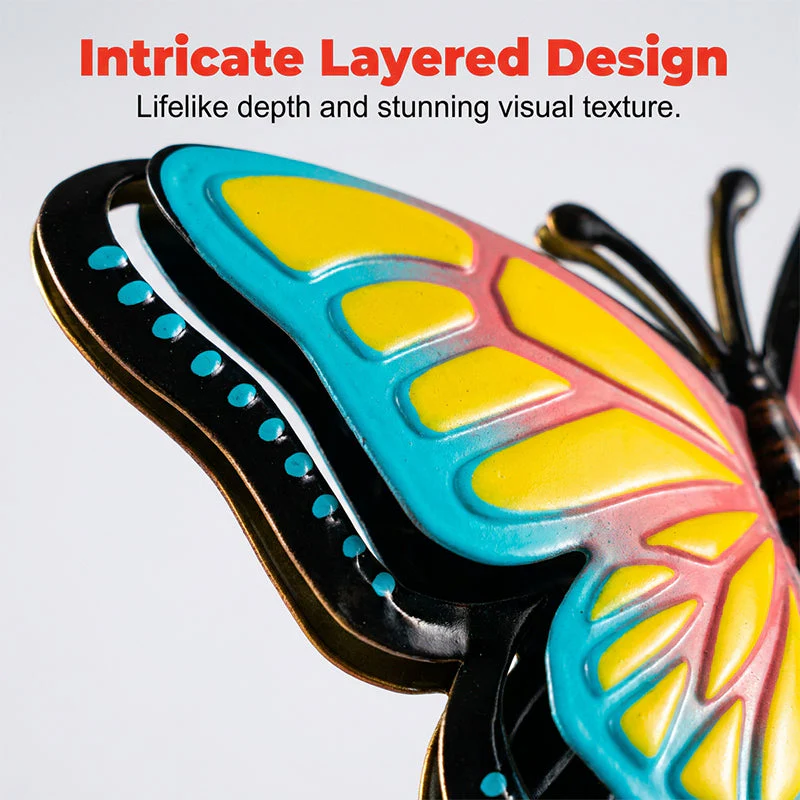 Bloomhaven™ – Weather-Resistant 3D Metal Bee, Butterfly & Ladybug Wall Decor +50% OFF - Image 8