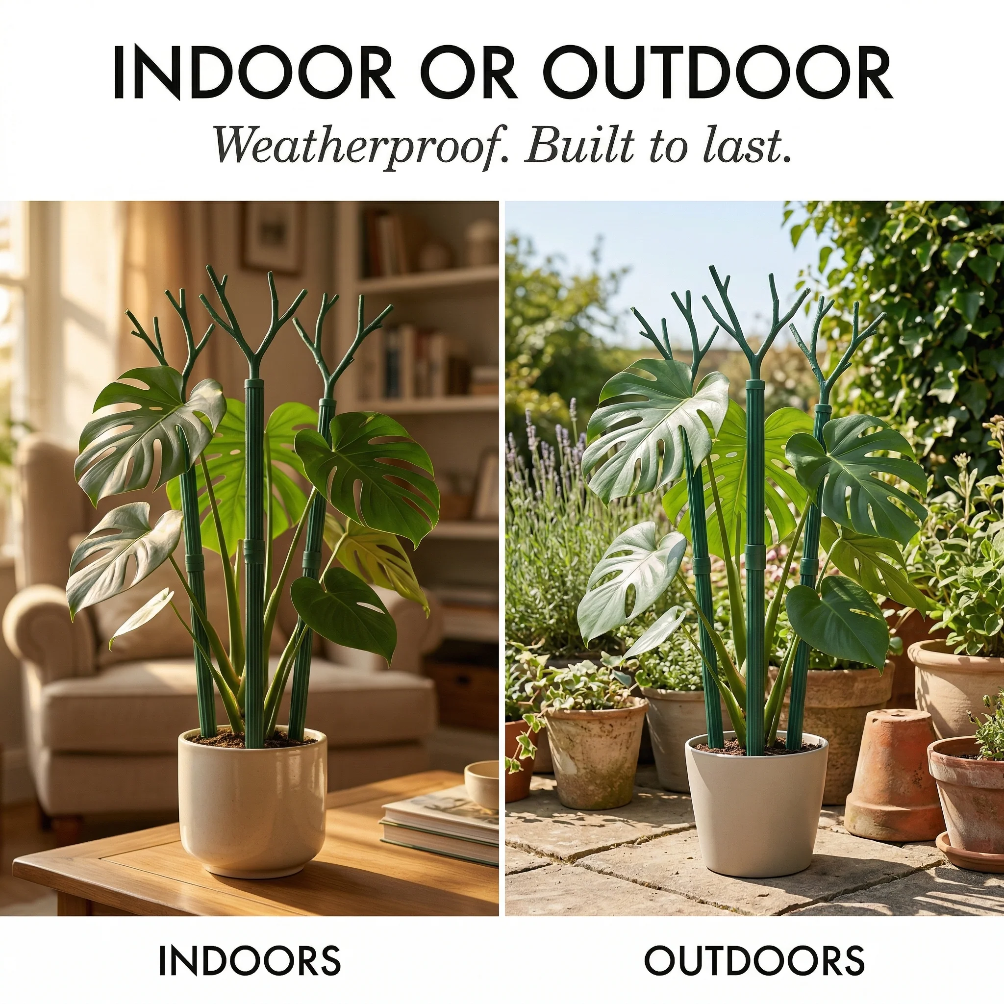 Tendriva™ – Stackable, Camouflage Plant Support Stakes for Monstera & Climbing Plants + 50% OFF - Image 5