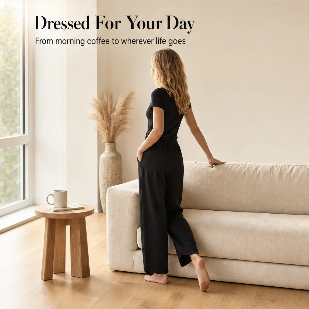 Willowhem™ – Asymmetric Cross-Hem Wide-Leg Pull-On Trousers + 50% OFF - Image 11