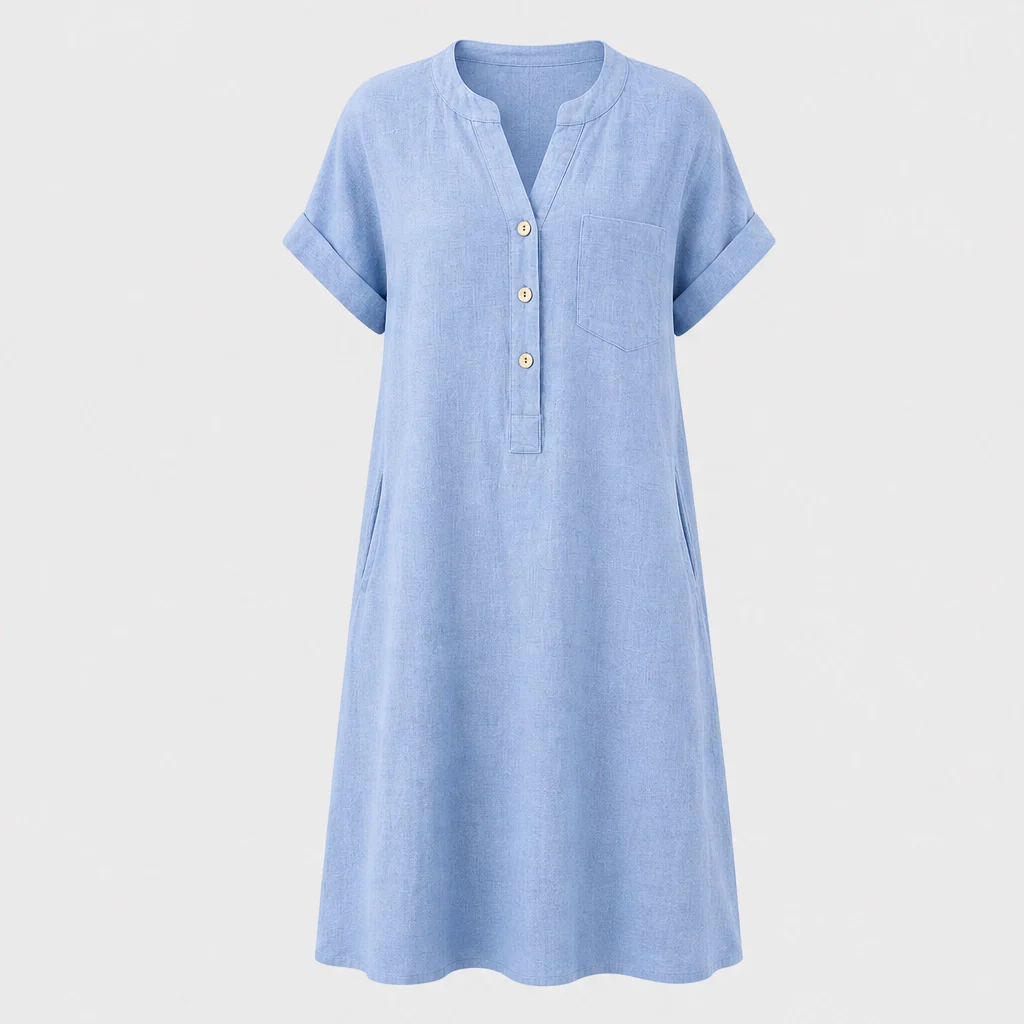 Willowmere™ – V-Neck Tunic Top with Side Pockets + 50% OFF - Image 11