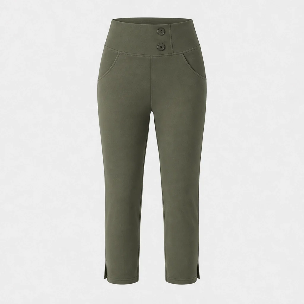 Curvelle™ – High-Waist Tummy-Control Yoga Capri Trousers with Deep Pockets + 50% OFF - Image 14