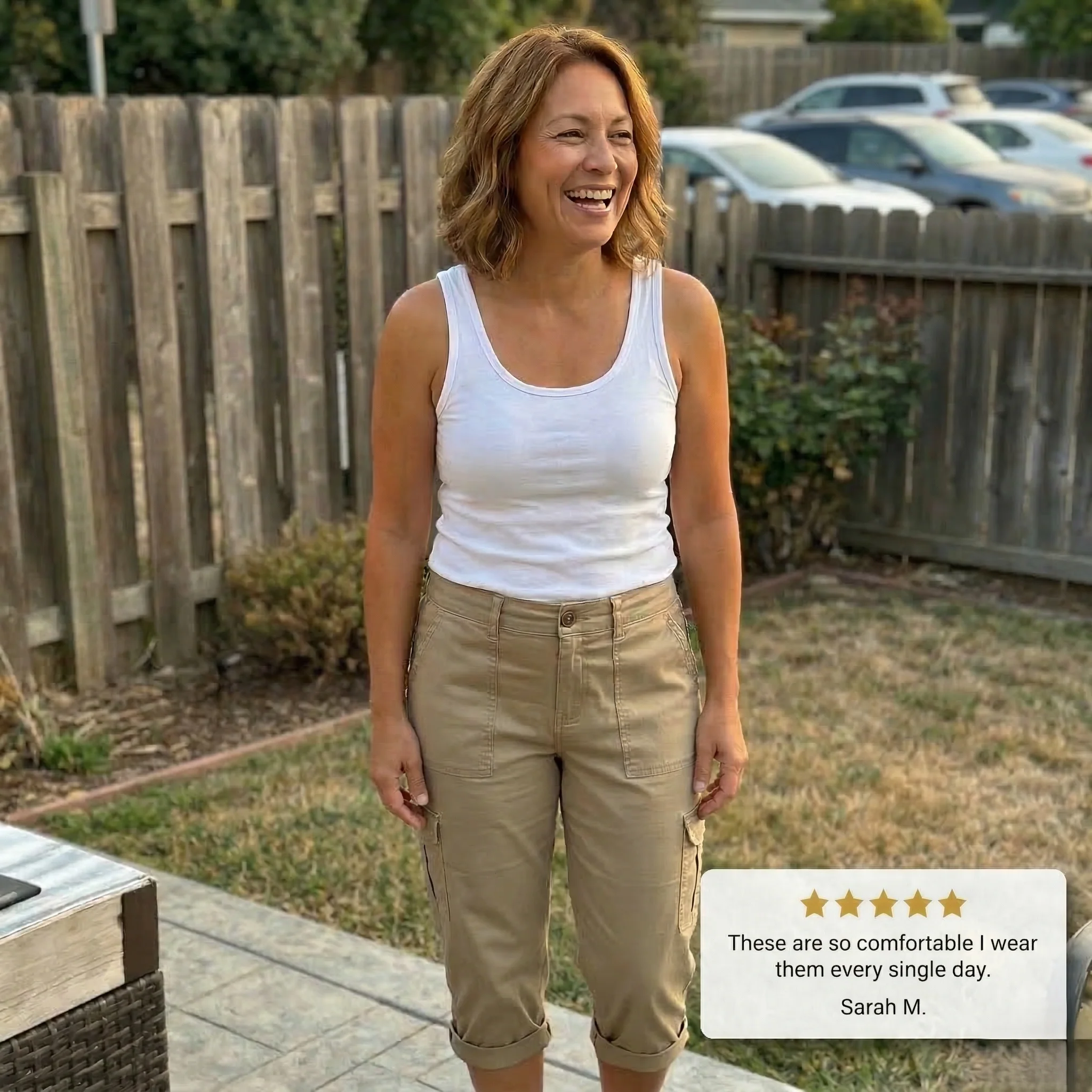 Stridewell™ – Stretch Cargo Capri Pants for Women | Multi-Pocket | S-2XL +50% OFF - Image 6