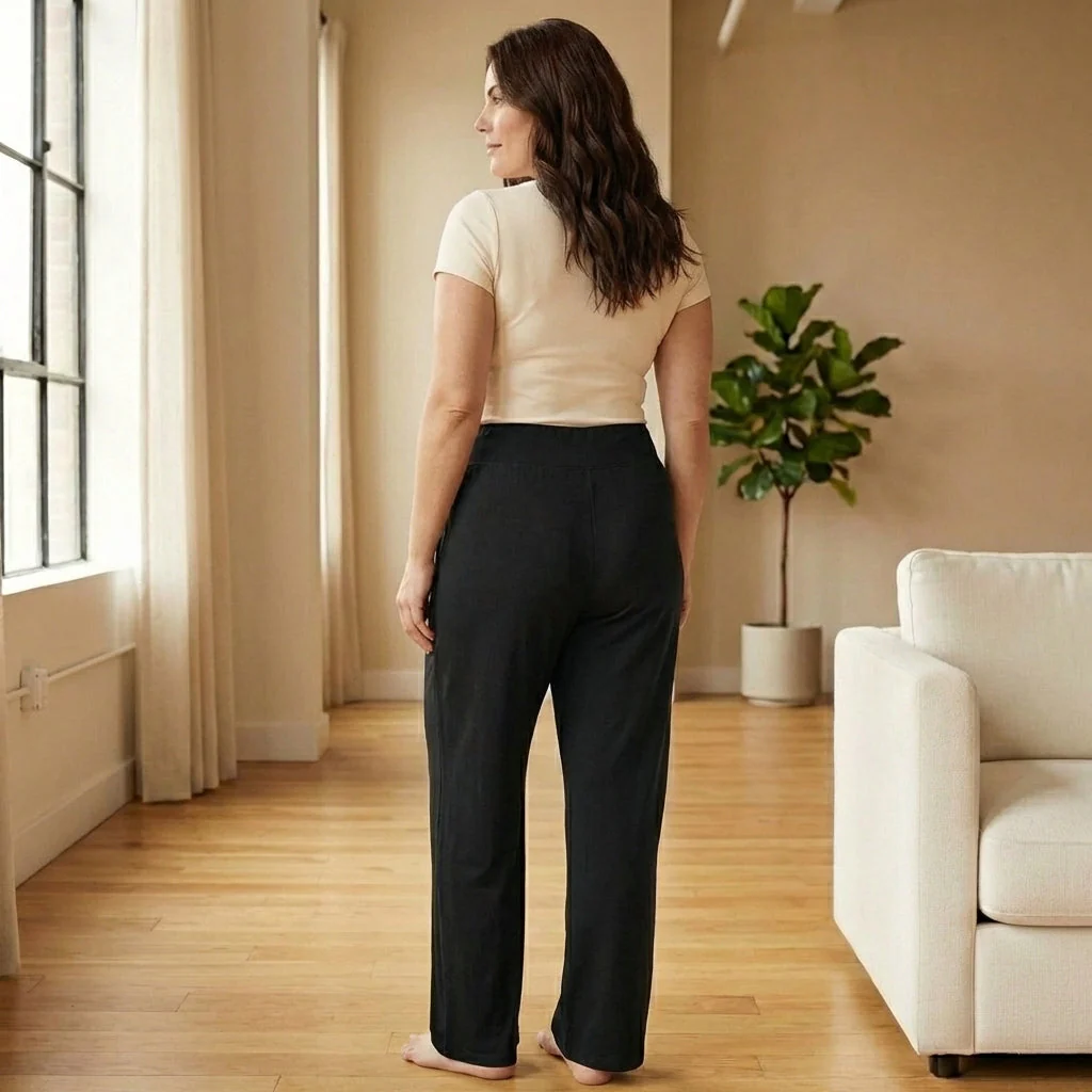 Sofaven™ – Elastic Waist Loose Fit Pocket Pants for Women + 50% OFF - Image 3
