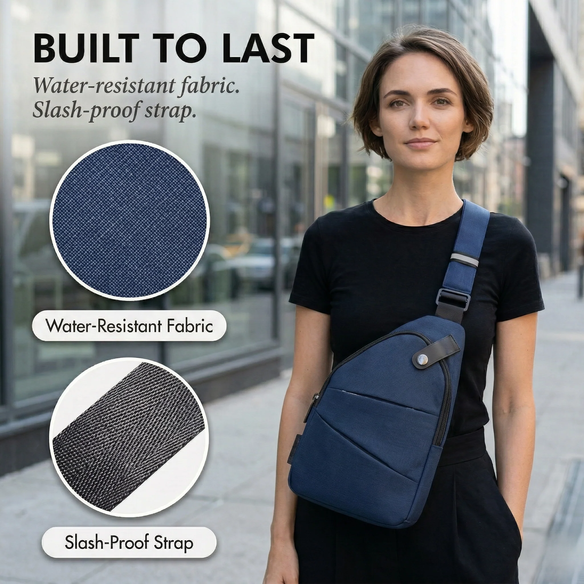 Sentry™ – Anti-Theft RFID Crossbody Sling Bag + 50% OFF - Image 5