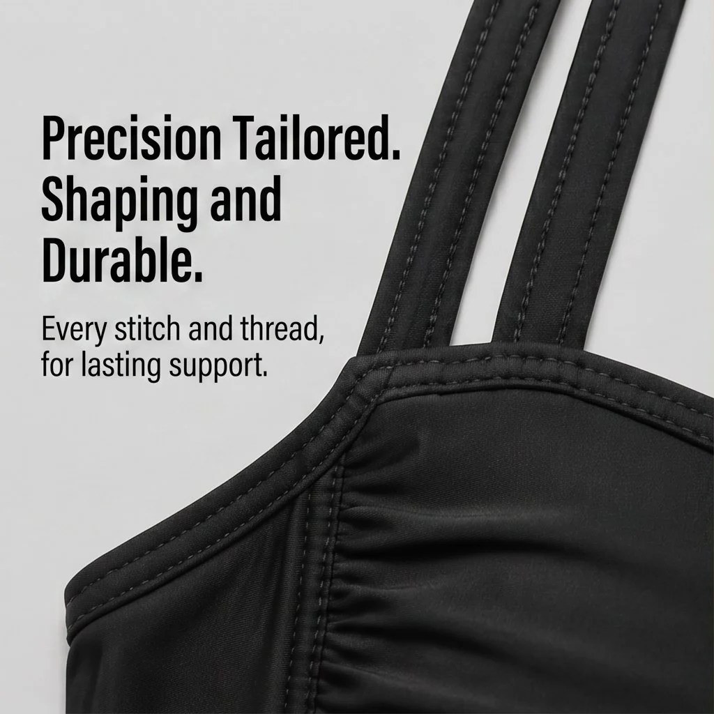 Marisol™ – Ruched Tummy-Control Skirted Swimsuit with Secure Double Straps + 50% OFF - Image 4
