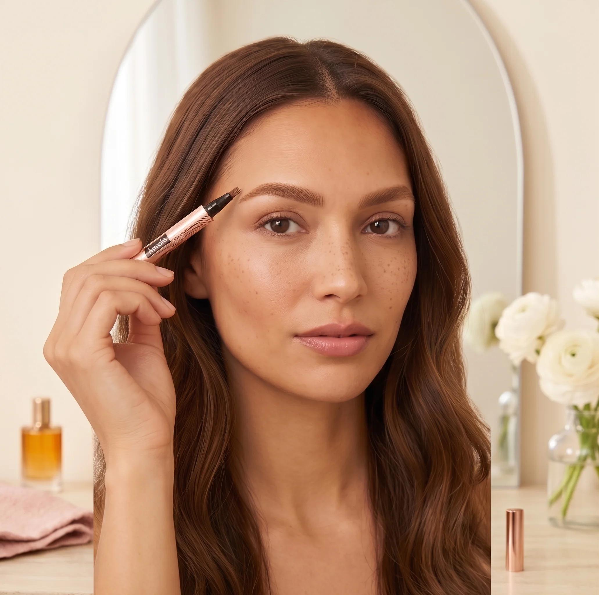 Arcelle™ – 4-Tip Microblading Effect Waterproof Liquid Brow Pen + 50% OFF - Image 10