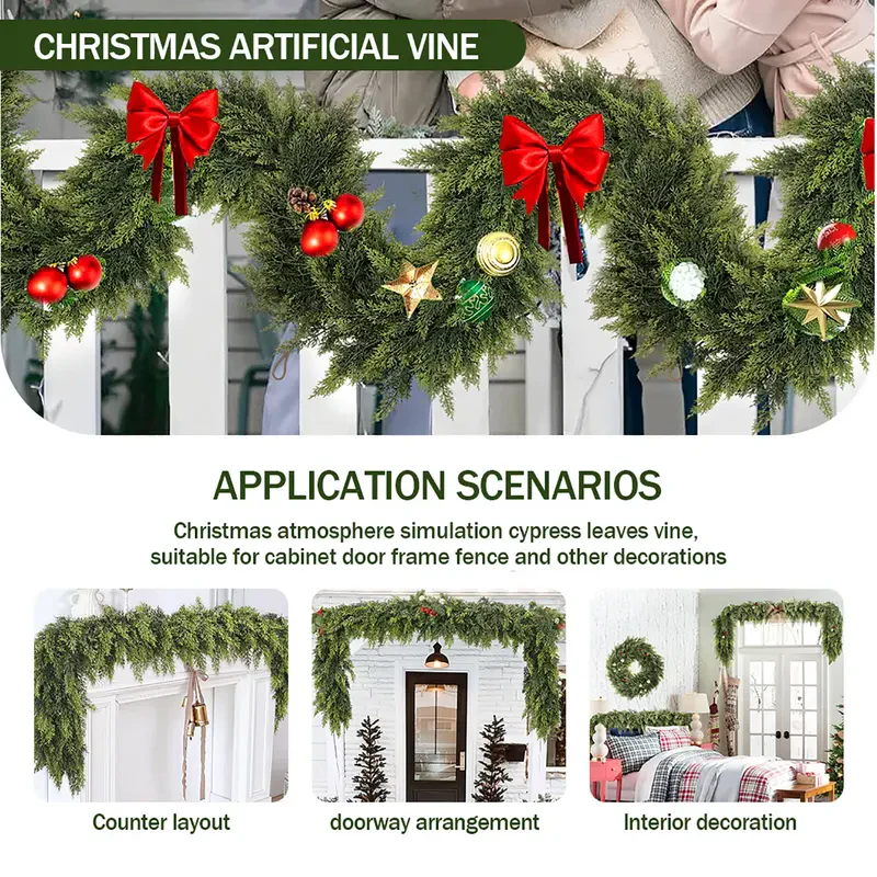 The Artisan Pine Garland - A Handmade Look, For a Magical Holiday + 50% OFF - Image 4