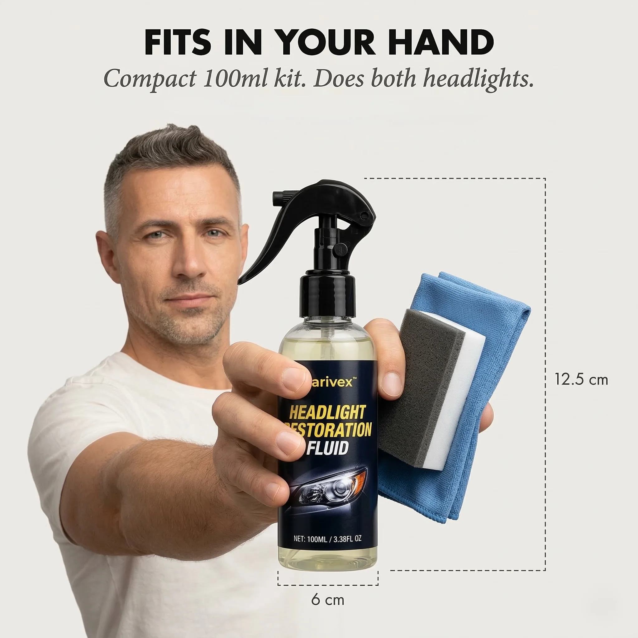 Clarivex™ – UV-Shield Headlight Restoration Fluid Kit +50% OFF - Image 2