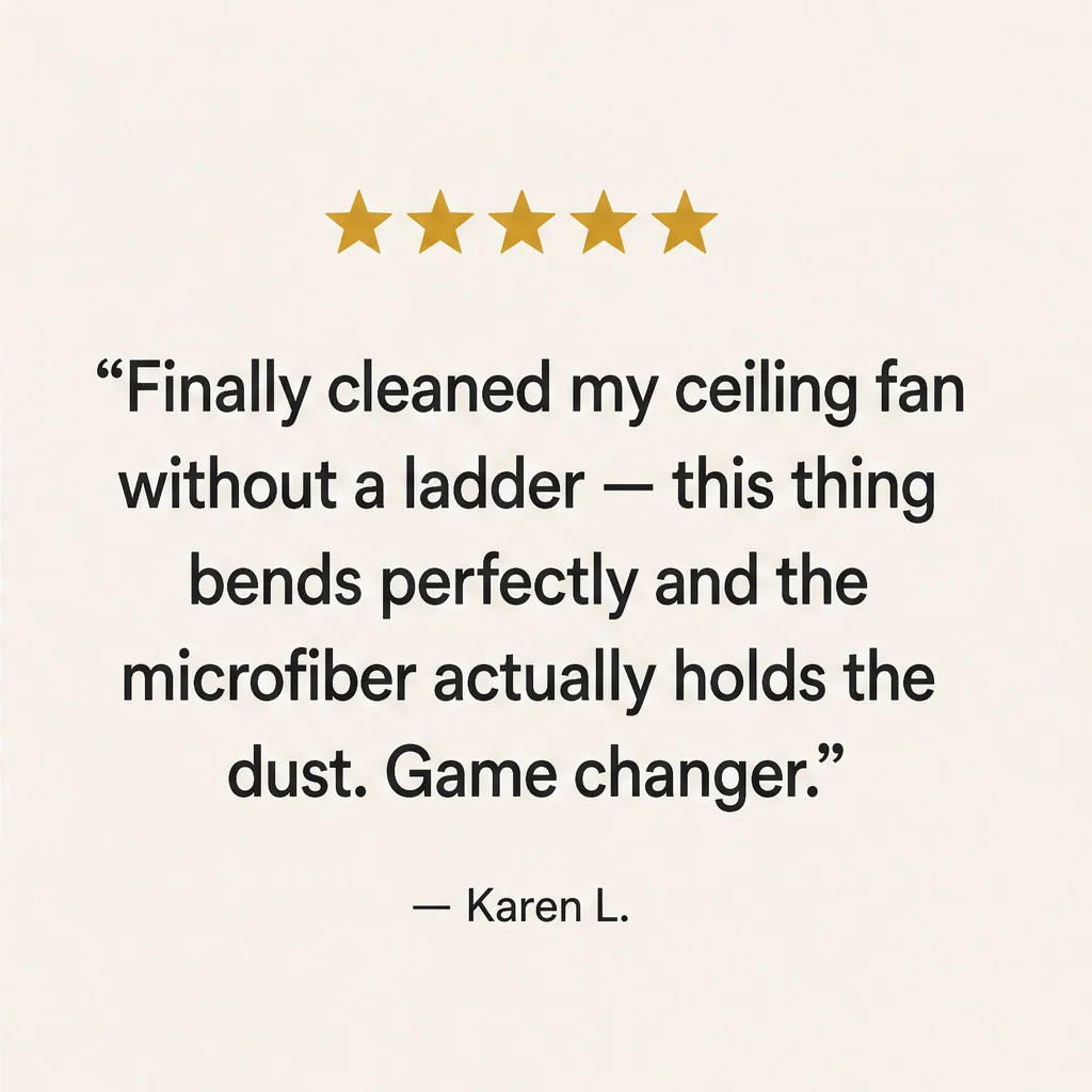 Reachly™ – Bendable Reusable Dust Brush for Fans, Blinds, Vents & Cars + 50% OFF - Image 11