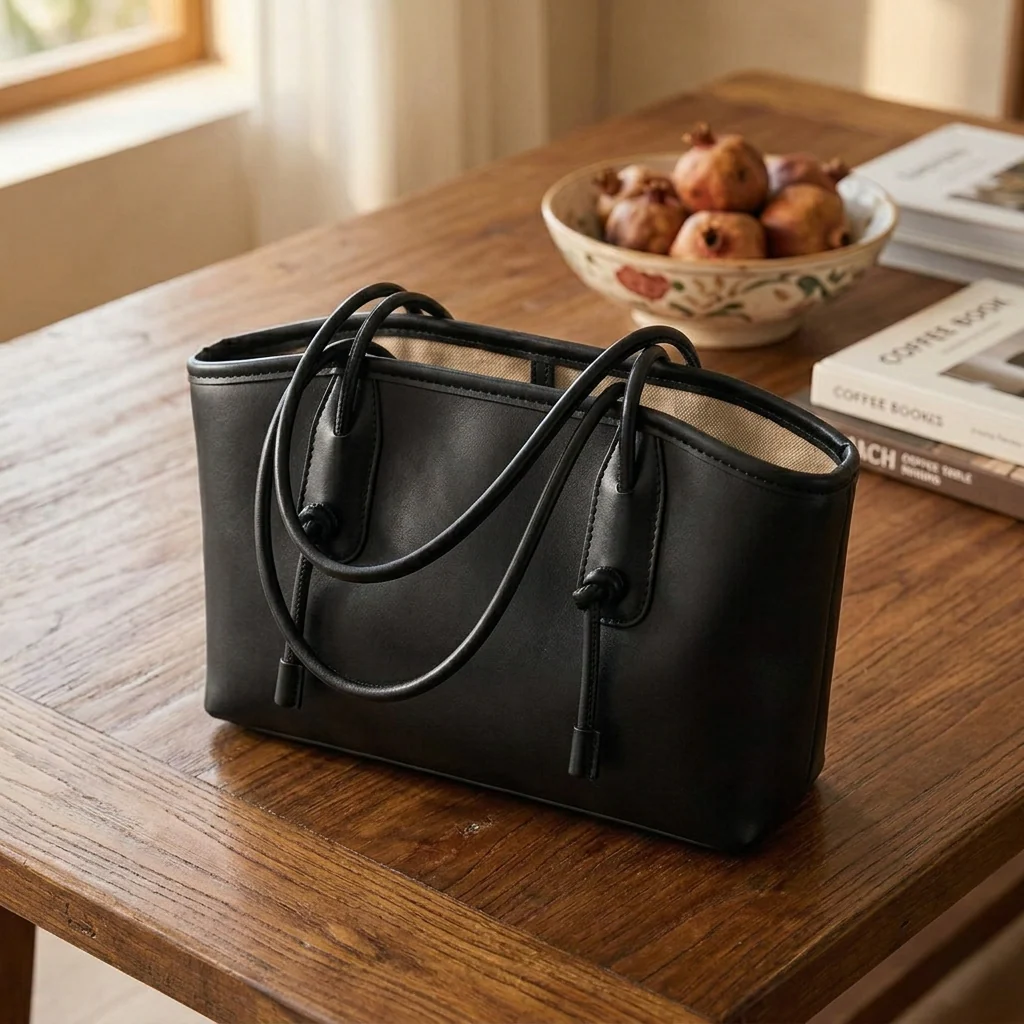 Cordelle™ – Vintage Knotted Strap PU Leather Shoulder Bag +50% OFF - Image 10