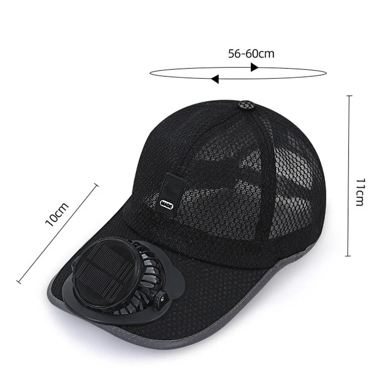 Zephria™ – Solar-Powered Cooling Fan Sun Hat with UPF50+ Brim & 360° Airflow + 50% OFF - Image 9
