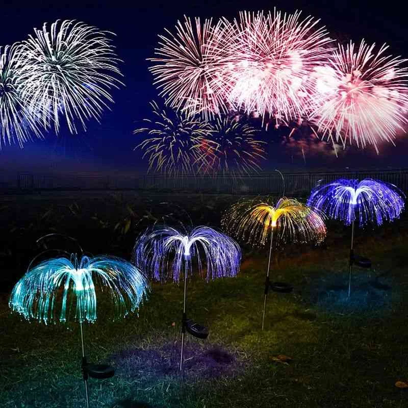 The GlowJelly Solar Garden Lamp- Color-Changing Jellyfish, 10 Hour Power, and IP65 Waterproof + 50% OFF - Image 5