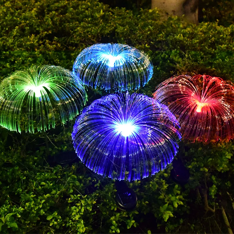 The GlowJelly Solar Garden Lamp- Color-Changing Jellyfish, 10 Hour Power, and IP65 Waterproof + 50% OFF - Image 8
