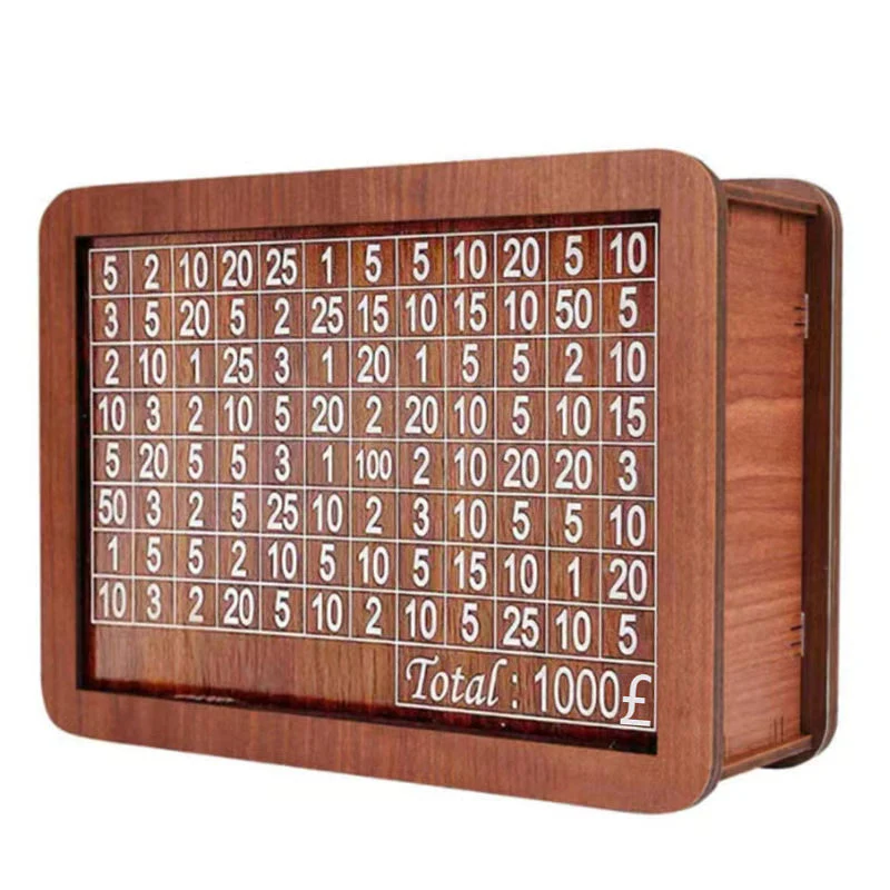 The VaultSave CashBox – Smart Savings Solution, Secure Wooden Build & Goal Tracking + 50% OFF - Image 6
