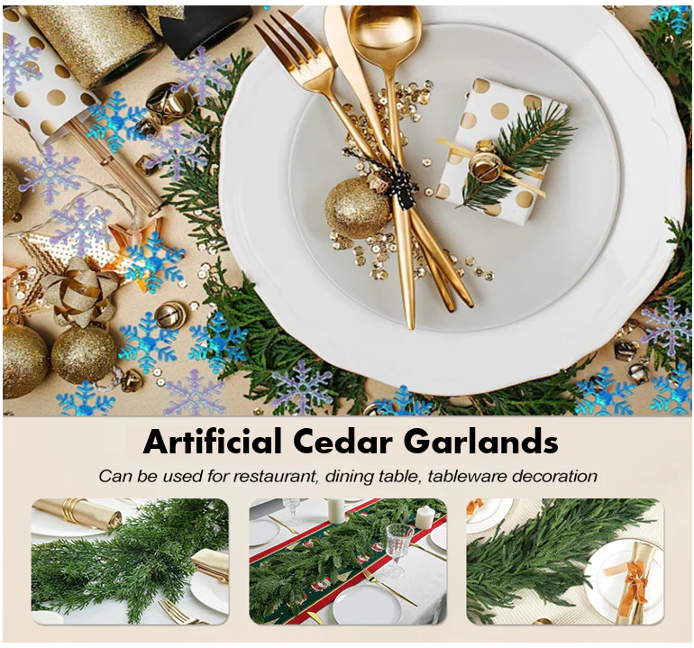 The EverLush Cedar Garland - A Cozy Christmas Sparkle, Instantly + 50% OFF - Image 8