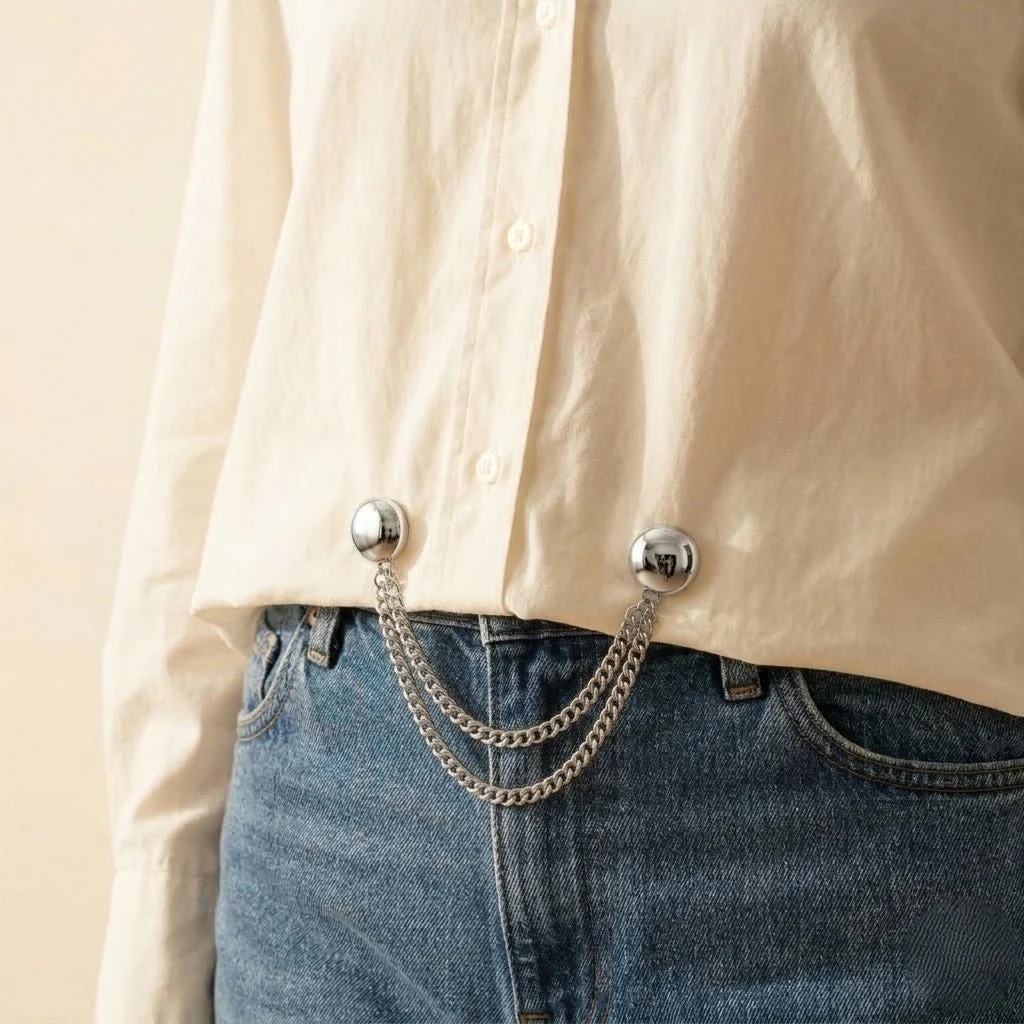 Cinchelle™ – Magnetic Clothing Clips with Double Chain Accent + 50% OFF - Image 9