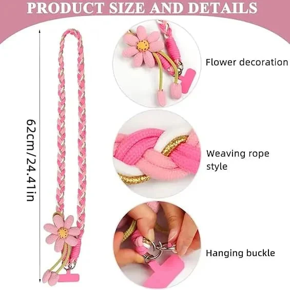 Petalia™ – Floral Hands-Free Phone Crossbody Lanyard + 50% OFF - Image 6