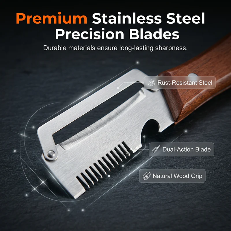 Verdetta™ – 3-in-1 Scallion Slicer, Vegetable Peeler & Bottle Opener Kitchen Tool + 50% OFF - Image 6