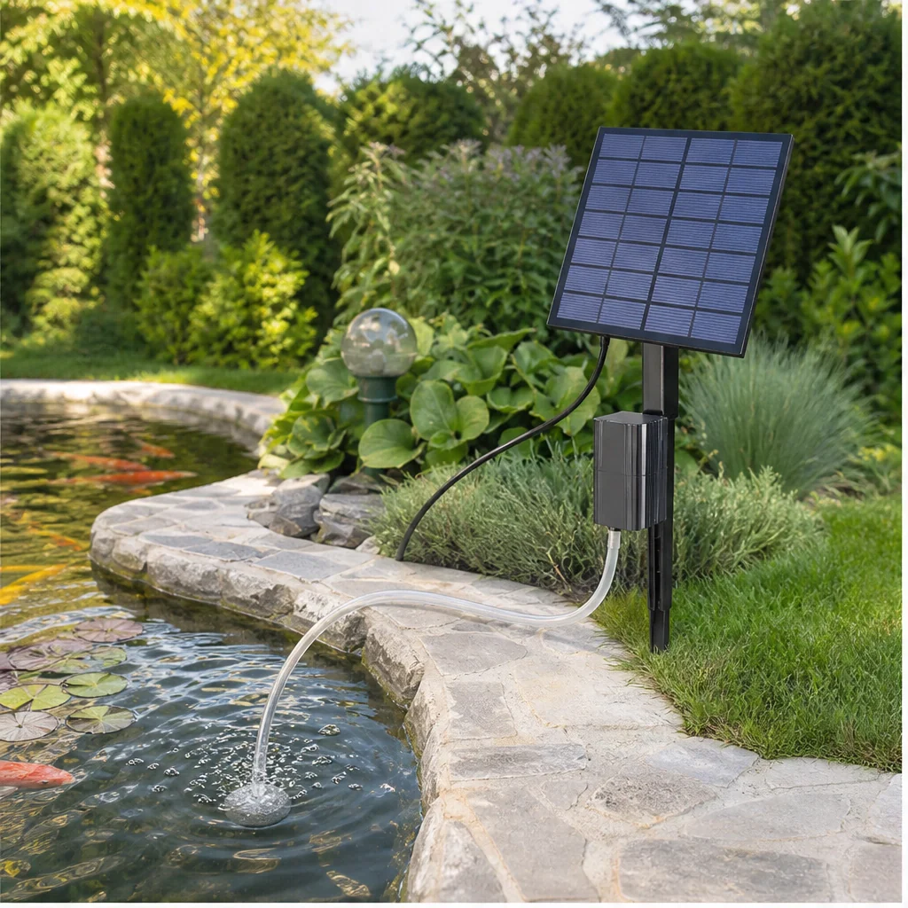 Ripplewell™ – Solar Direct-Drive Pond Aerator with Air Pump & Stone + 50% OFF - Image 8