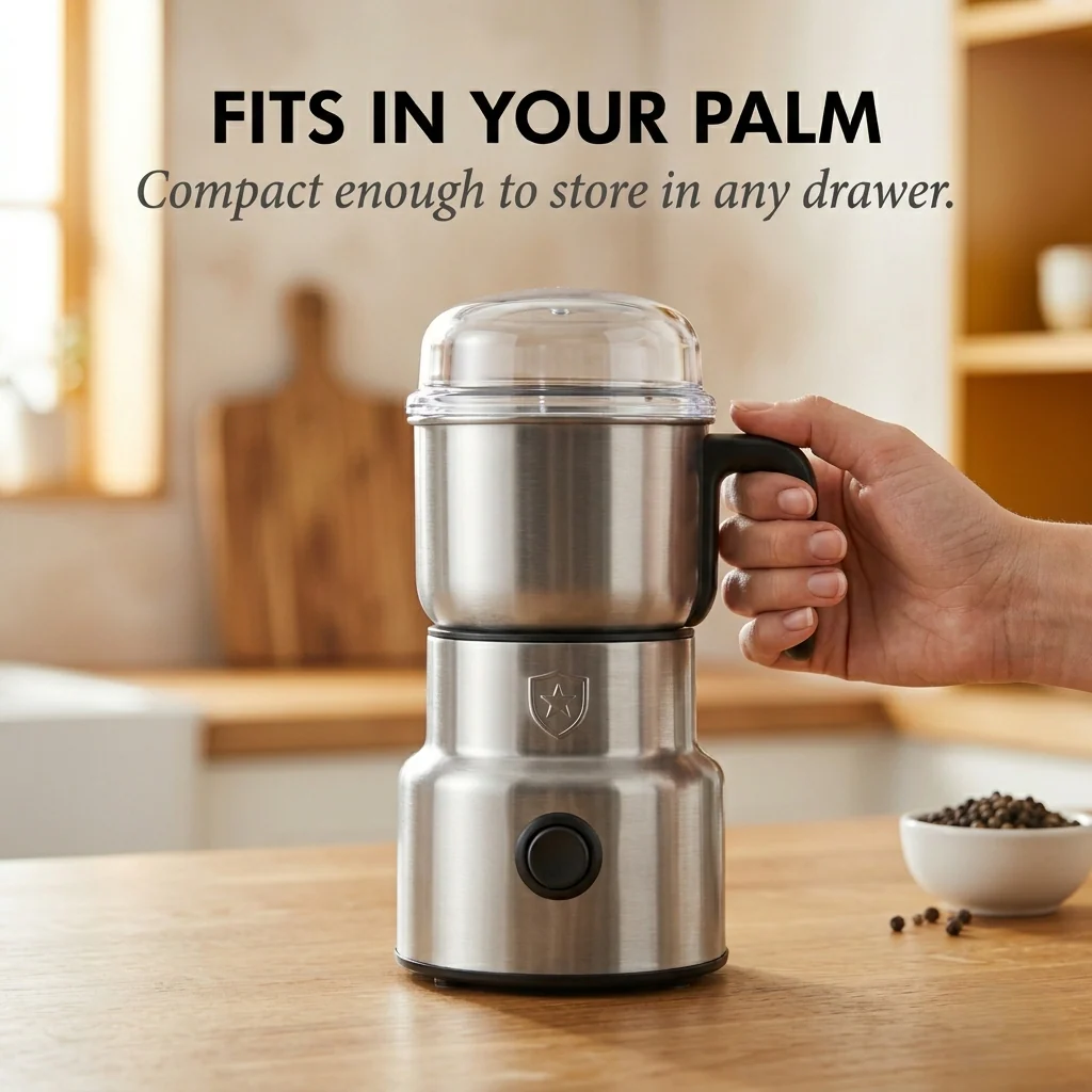 Millwick™ – 6-Blade Stainless Steel Electric Grinder for Coffee & Spices + 50% OFF - Image 2