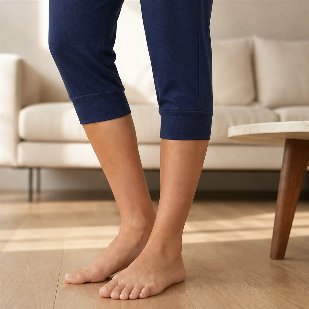 Willowdrift™ – Drawstring Cuffed Capri Lounge Joggers with Pockets + 50% OFF - Image 3