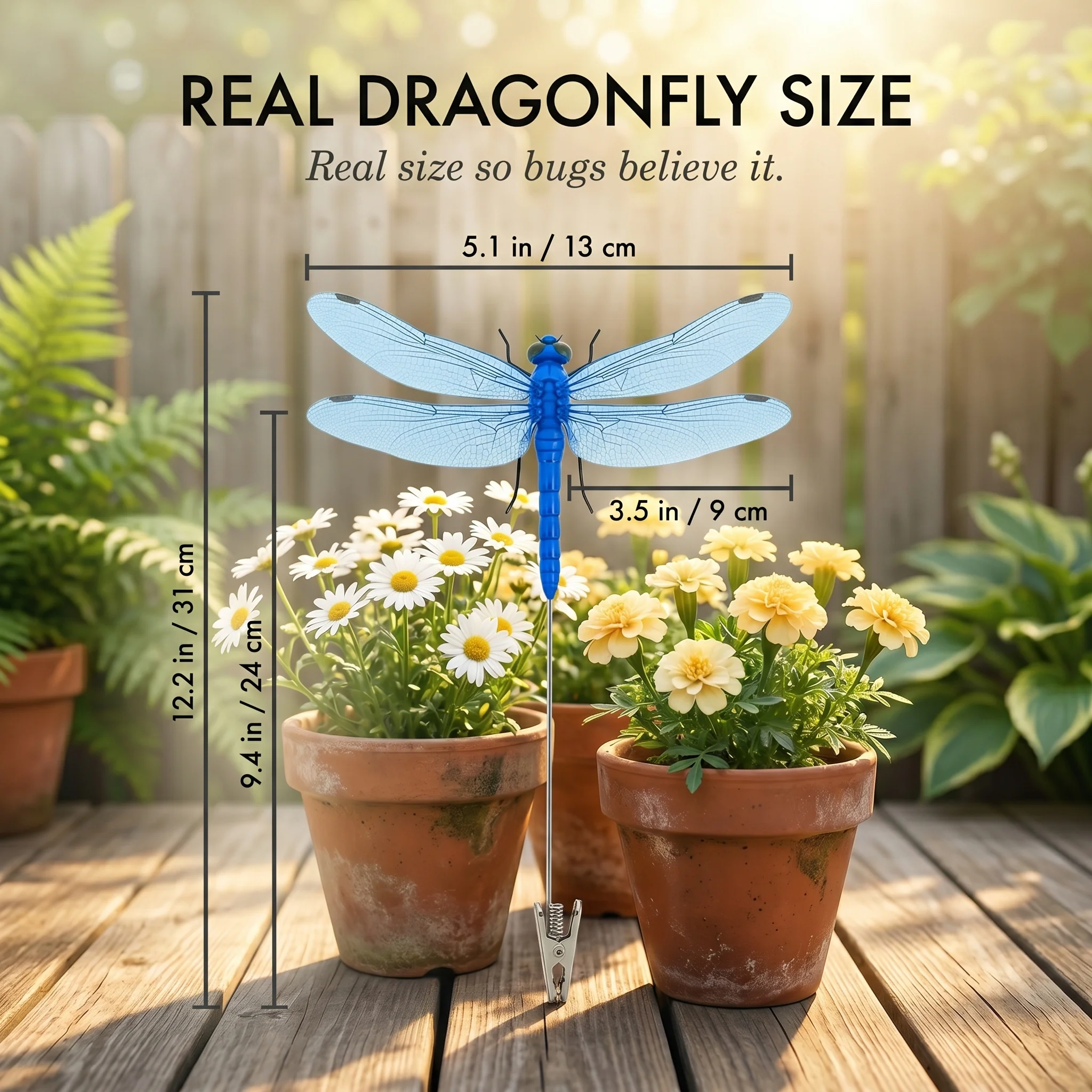 Wispwing™ – Realistic 3D Dragonfly Garden Clips for Natural Bug Control + 50% OFF - Image 5