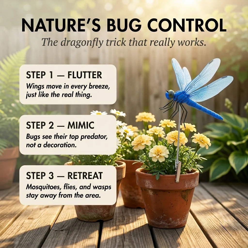 Wispwing™ – Realistic 3D Dragonfly Garden Clips for Natural Bug Control + 50% OFF - Image 6